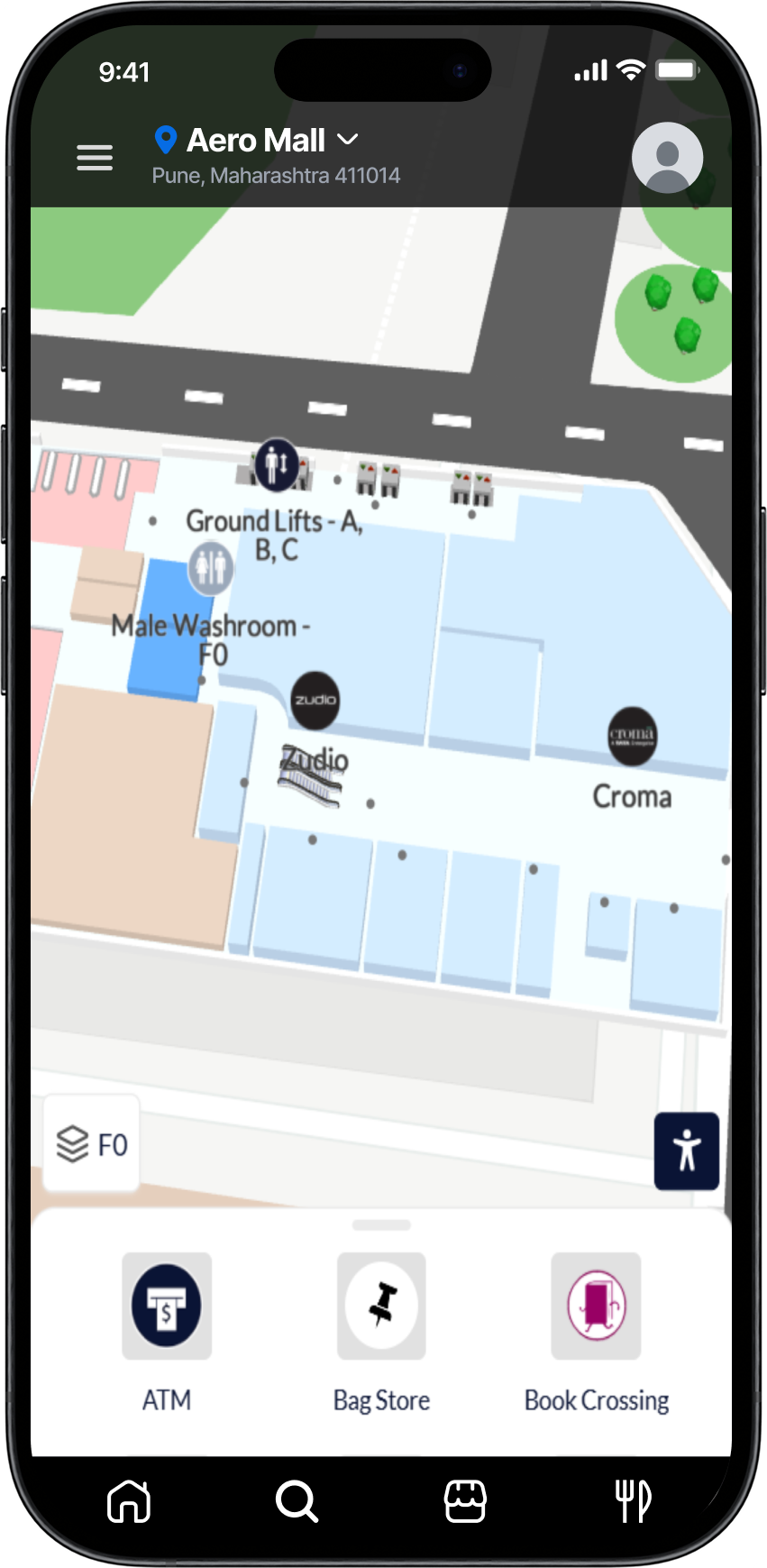 Interactive Indoor Map